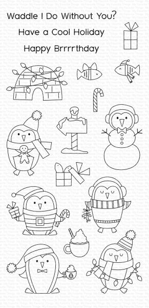 My Favorite Things Stempelset "Polar Penguins" Clear Stamp Set