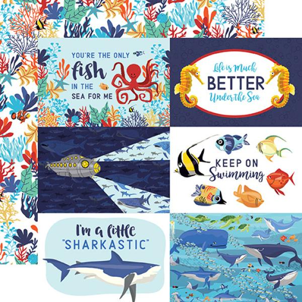 Carta Bella "Fish Are Friends" 12x12" Collection Kit