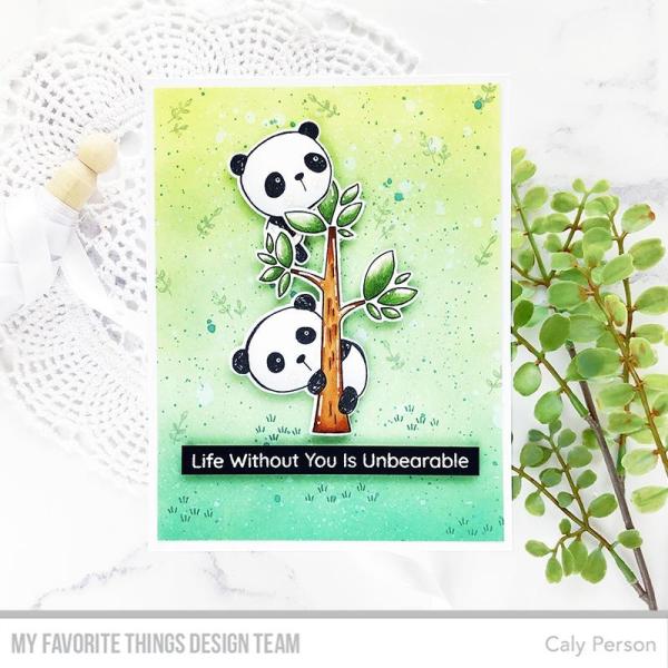 My Favorite Things Stempelset "Panda Pals" Clear Stamp Set