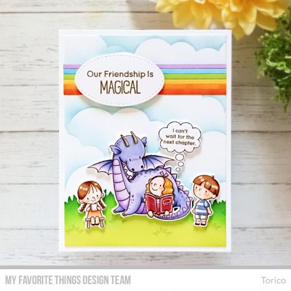 My Favorite Things Stempelset "Magical Friends" Clear Stamp Set