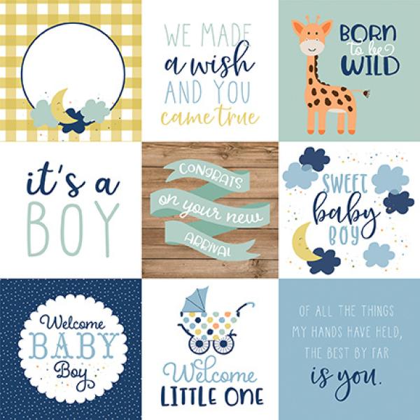 Echo Park "Baby Boy" 12x12" Collection Kit