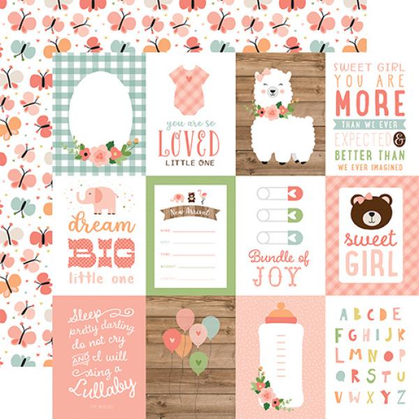 Echo Park "Baby Girl" 12x12" Collection Kit