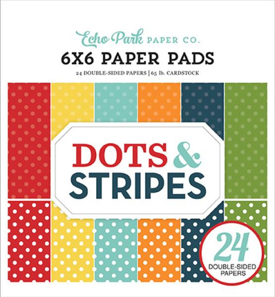 Echo Park "Dots & Stripes Summer" 6x6" Paper Pad