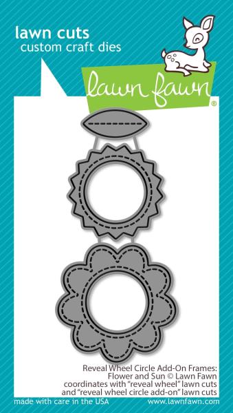 Lawn Fawn Craft Die - Flower and Sun