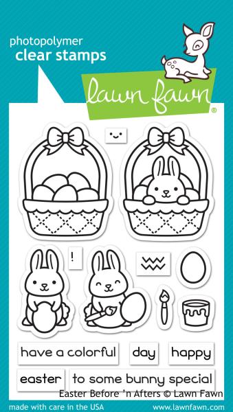 Lawn Fawn Stempelset "Easter Before 'n Afters" Clear Stamp