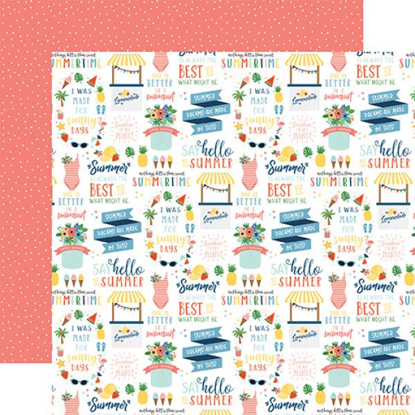 Echo Park "Summertime" 12x12" Collection Kit