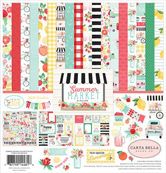 Carta Bella "Summer Market" 12x12" Collection Kit