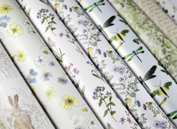 Craft Consortium Papierblock 12x12" Wildflower Meadow Wildblumenwiese