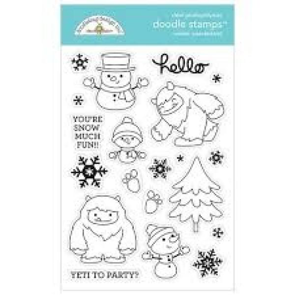 Doodlebug Design "Winter Wonderland" Stamps - Stempel