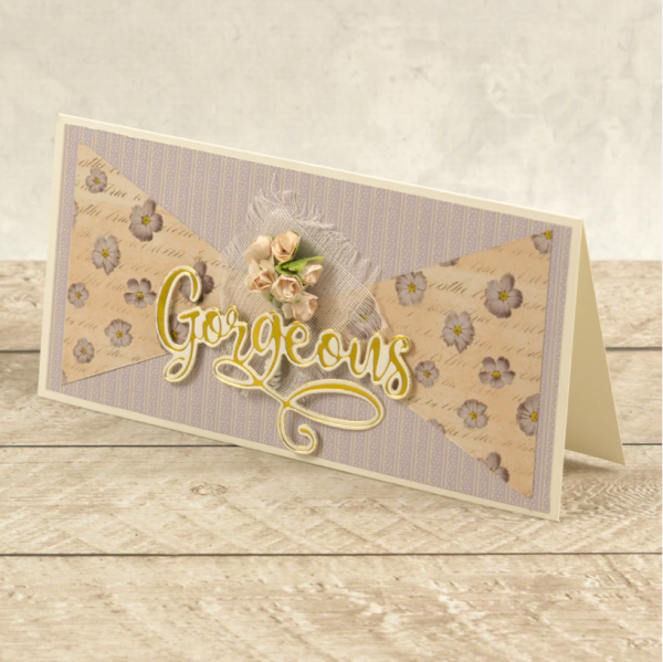 Couture Creations Cut, Foil & Emboss Die "Gorgeous"