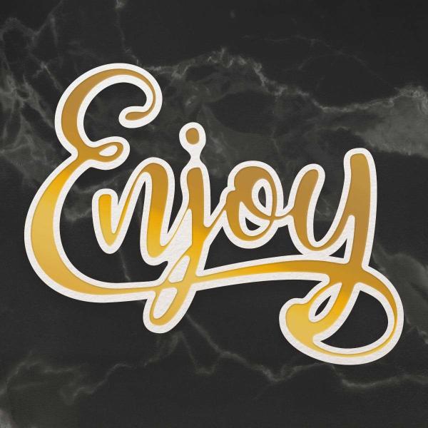 Couture Creations Cut, Foil & Emboss Die "Enjoy"