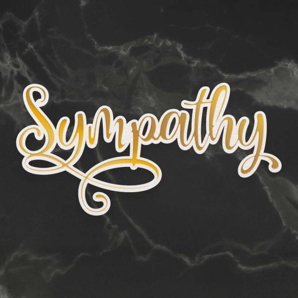 Couture Creations Cut, Foil & Emboss Die "Sympathy"