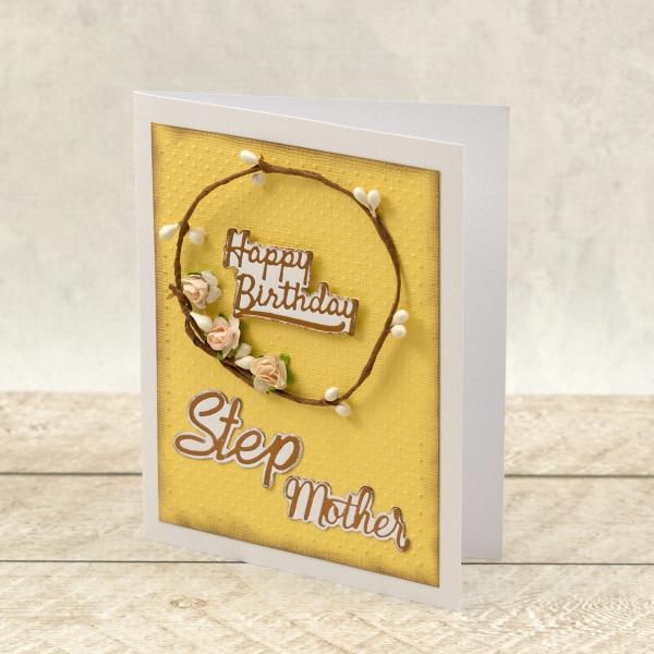 Couture Creations Cut, Foil & Emboss Die "Mother Sentiment Mini"