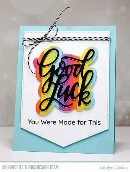 My Favorite Things Stempelset "Good Luck Greetings" Clear Stamp Set