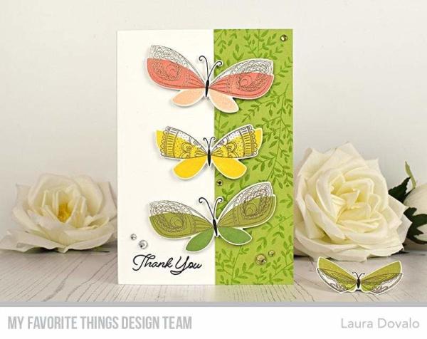 My Favorite Things Stempelset "Dandelion Greenery" Clear Stamp