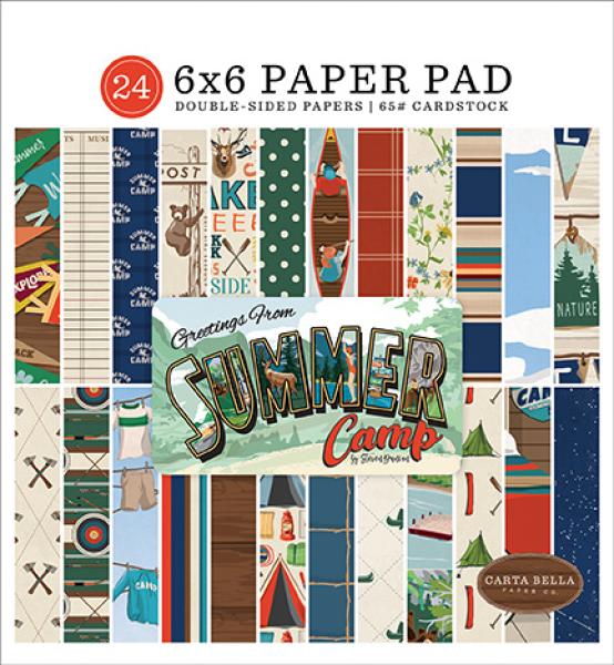 Carta Bella "Summer Camp" 6x6" Paper Pad