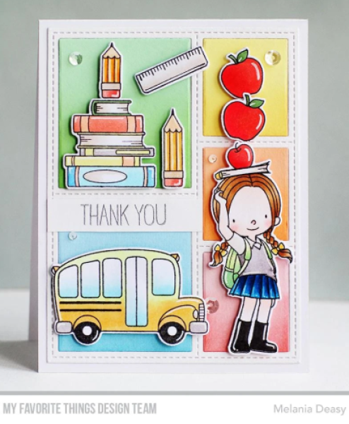 My Favorite Things Stempelset "Class Act - Schule" Clear Stamp