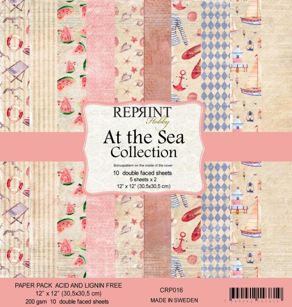 Reprint At the Sea Collection 12x12 Inch Paper Pack 