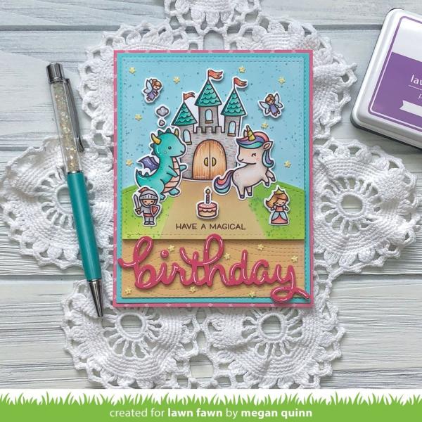 Lawn Fawn Stempelset "Tiny Fairy Tale" Clear Stamp