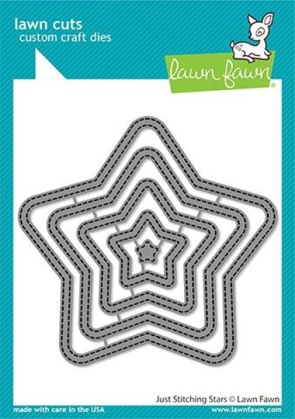 Lawn Fawn Craft Dies - Just Stitching Stars