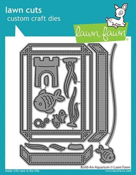 Lawn Fawn Craft Dies - Build-An-Aquarium