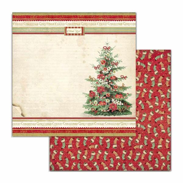 Stamperia "Classic Christmas" 12x12" Paper Pack - Cardstock