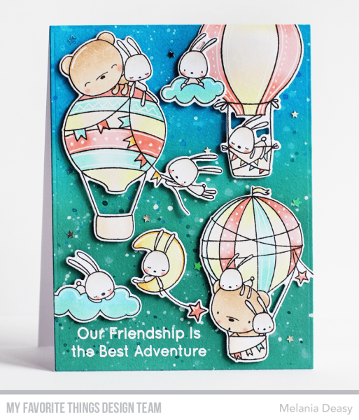 My Favorite Things Stempelset "Sky-High Friends" Clear Stamp Set