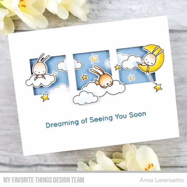 My Favorite Things Stempelset "Sky-High Friends" Clear Stamp Set