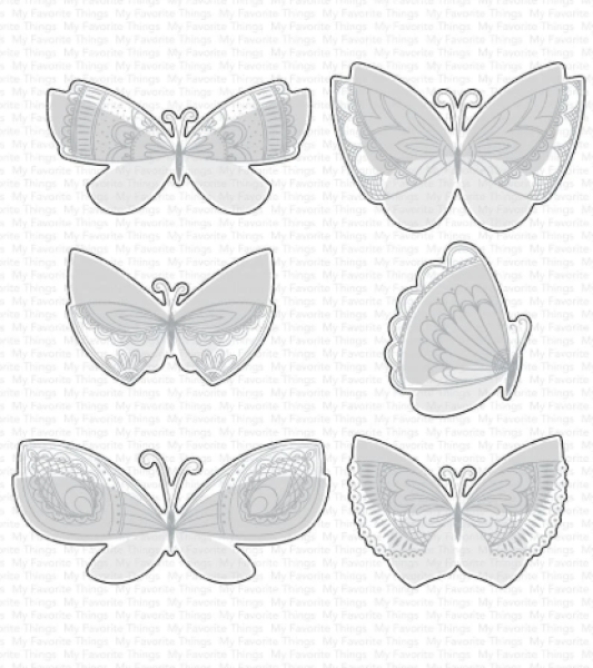 My Favorite Things Die-namics "Brilliant Butterflies" | Stanzschablone | Stanze | Craft Die