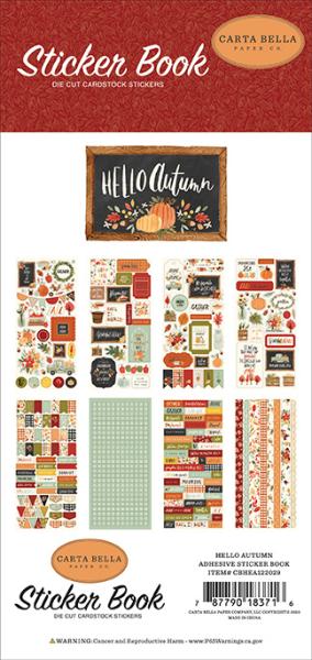 Carta Bella "Hello Autumn" Sticker Book