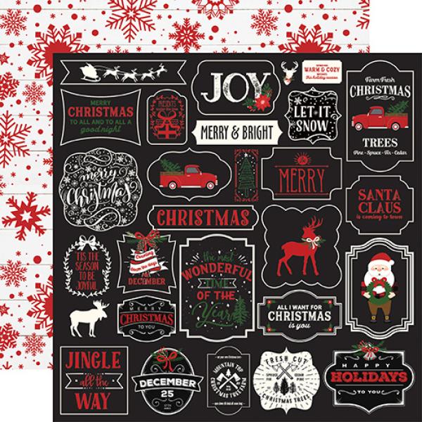 Echo Park "A Lumberjack Christmas" 12x12" Collection Kit