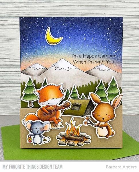 My Favorite Things Stempelset "Happy Campers" Clear Stamp Set