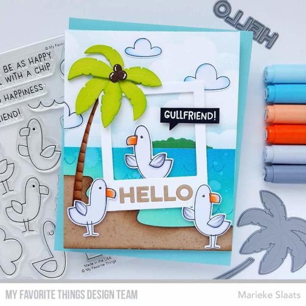 My Favorite Things Stempelset "Seaside Seagulls" Clear Stamp Set