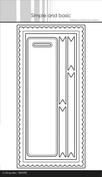 Simple and Basic "Slim Card" Die