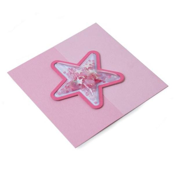 Sizzix -  Shaker Domes, Star, 3"