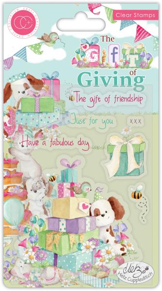 Craft Consortium The Gift of Giving Clear Stamps The Gift 