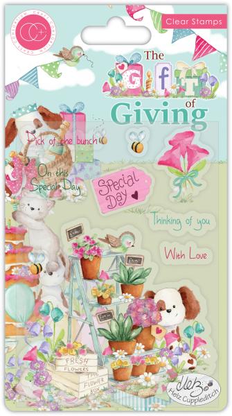 Craft Consortium The Gift of Giving Clear Stamps Pick of the Bunch 