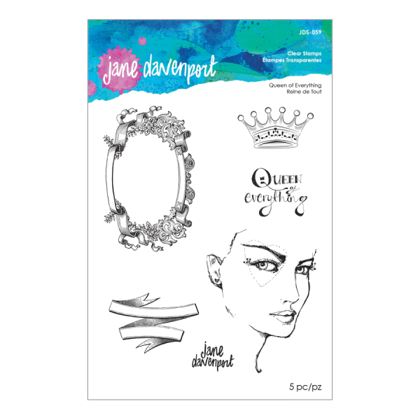 Spellbinders Stempelset "Queen of Everything"