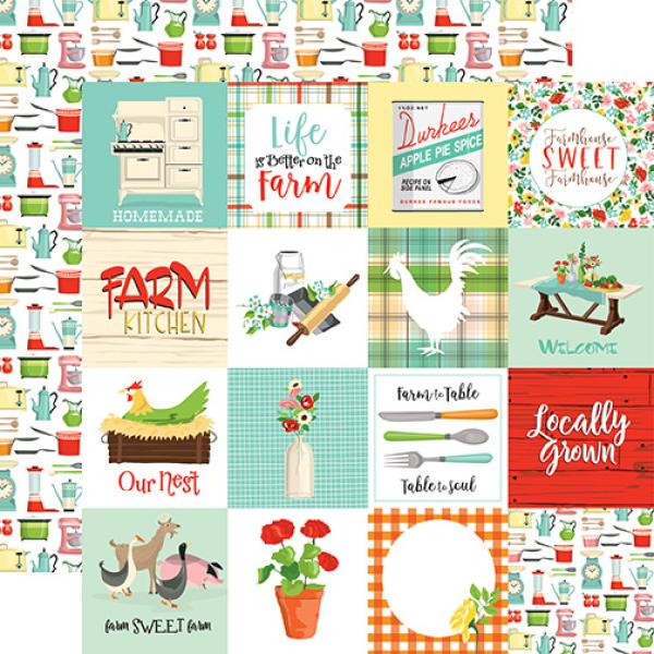 Carta Bella "Farm To Table" 6x6" Paper Pad