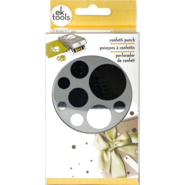 EK Tools  Punch - Motivstanzer Konfetti Dots / Kreise 