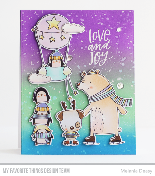 My Favorite Things Stempelset "Warm Hugs and Frosty Kisses" Clear Stamp Set