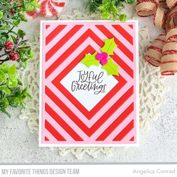 My Favorite Things Stempelset "Mini Merry Messages" Clear Stamp