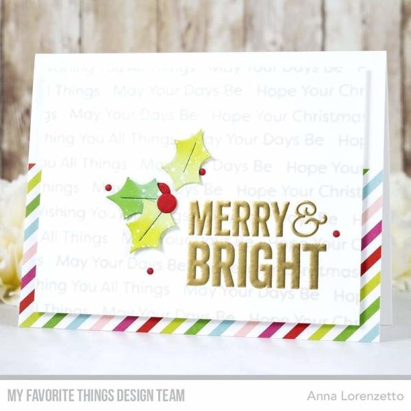 My Favorite Things Stempelset "Merry & Bright" Clear Stamp