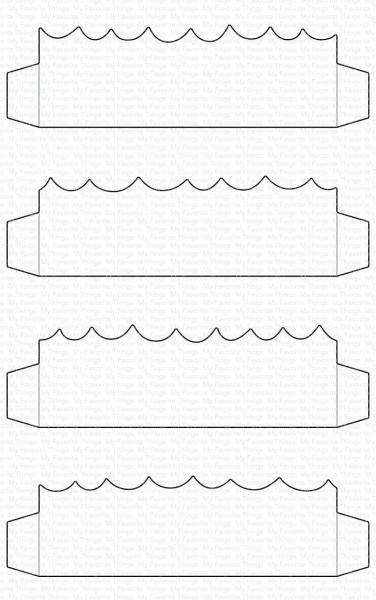 My Favorite Things Die-namics "Outside the Box Waves" | Stanzschablone | Stanze | Craft Die