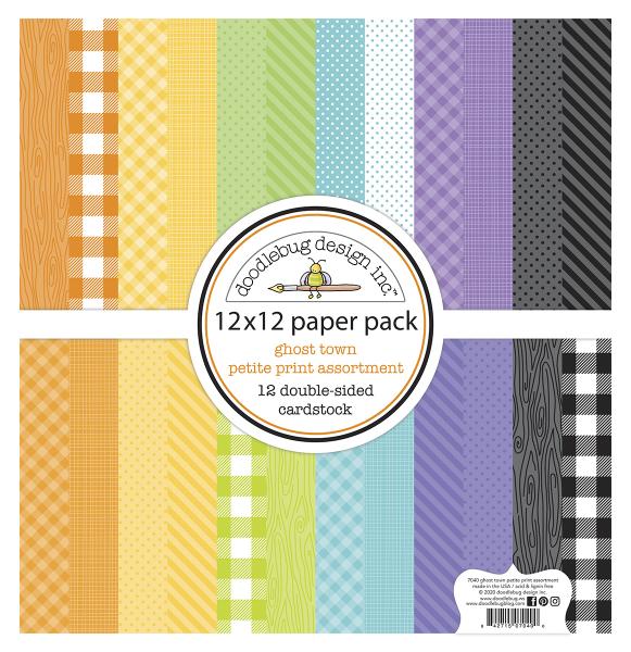 Doodlebug Design Ghost Town  12" Paper Pack  - Designpapier 