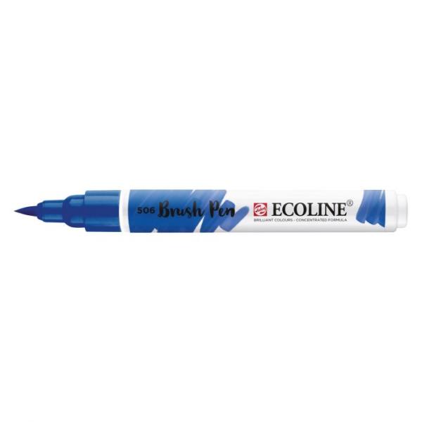 Talens Ecoline Brushpen Ultramarin Dunkel 506