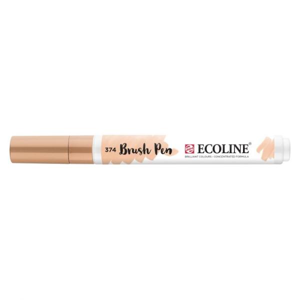 Talens Ecoline Brushpen Rosa Beige 374