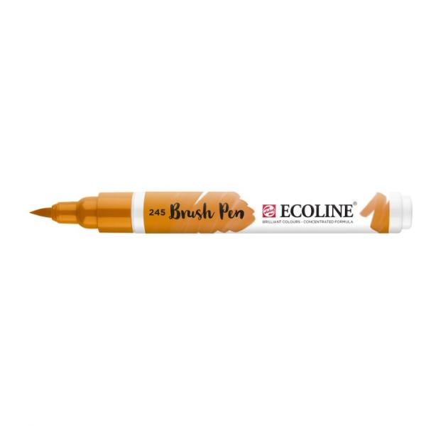 Talens Ecoline Brushpen Safrangelb 245