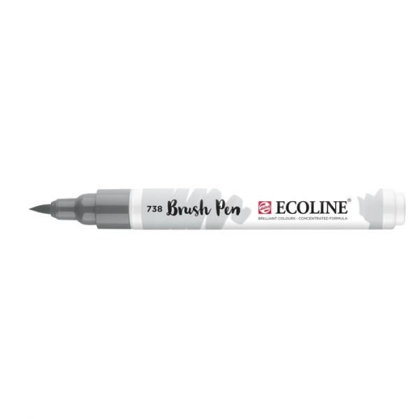 Talens Ecoline Brushpen Kaltgrau Hell 738