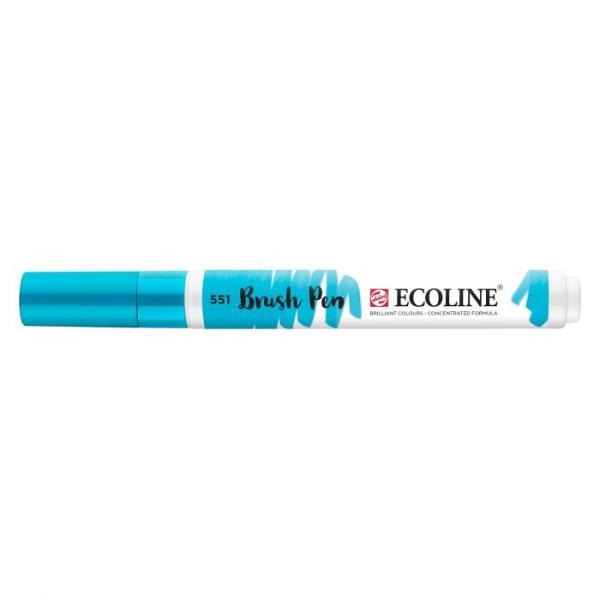 Talens Ecoline Brushpen Himmelblau Hell 551